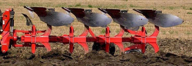 Gregoire Besson R4 Plough, Plow, Reversible, Mounted