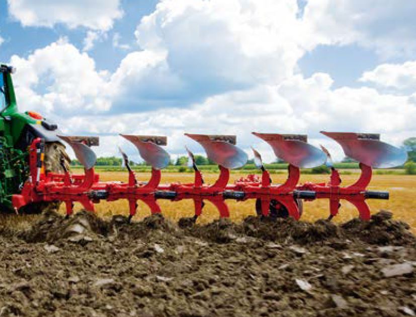 Gregoire Besson r47 Plough, Plow, Reversible, Mounted